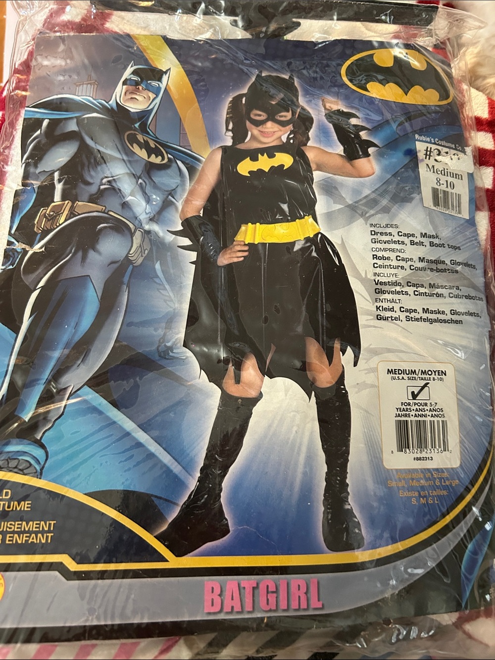 Amscan Batgirl Costume - Black & Yellow